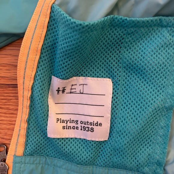 Columbia Toddler Rain Jacket, Size 4t, Color Teal - Picture 3 of 5